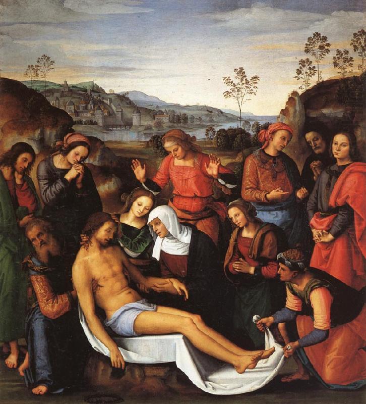 The Lamentation over the Dead Christ, PERUGINO, Pietro